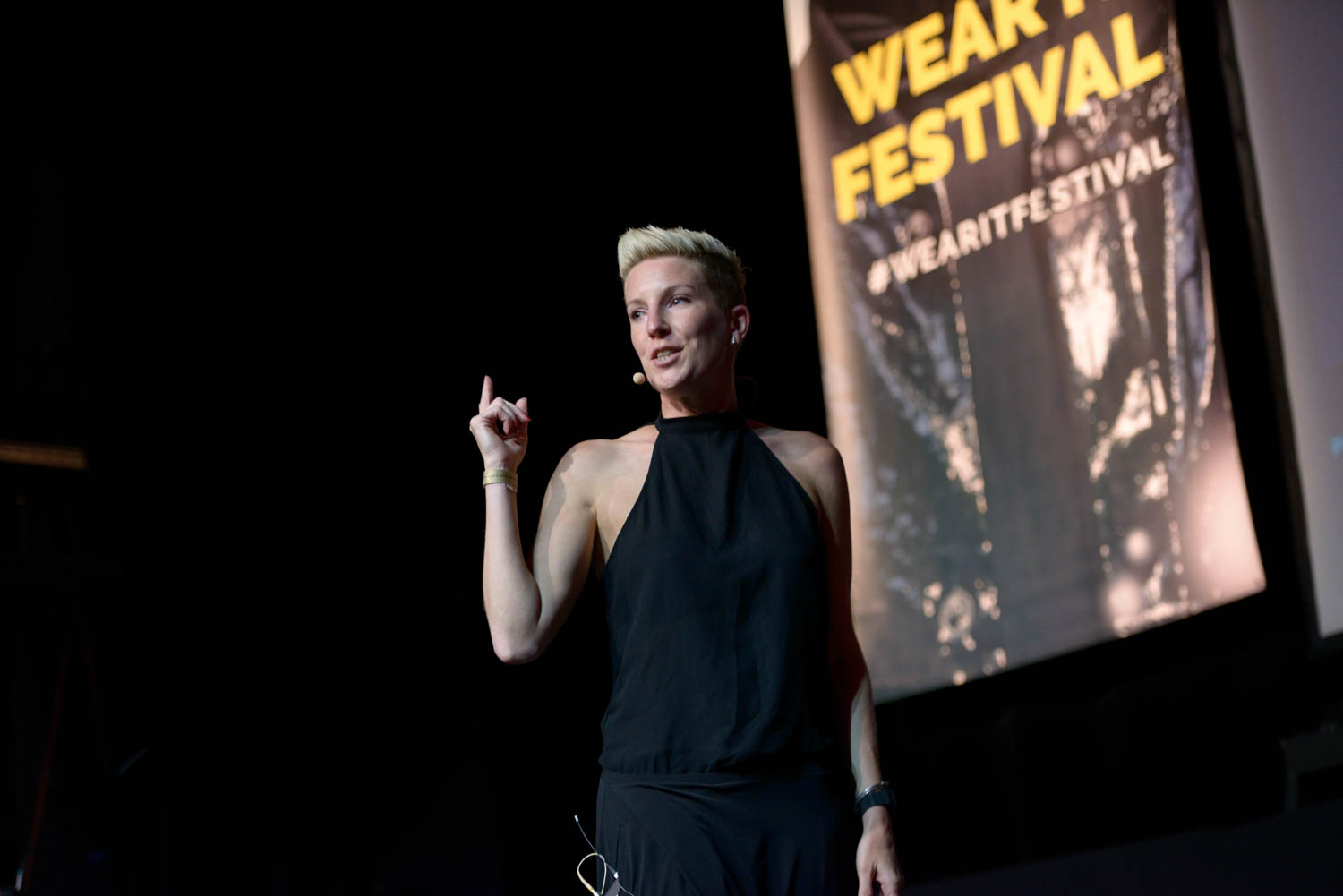 From Prototype to Product: How to Release Your Wearable in Just Three Months! by Dorina Thiess (Piavita) at the Wear It Festival - The Conference on Wearables, fashion tech, smart clothing and consumer innovation on 19-20 June 2018 at the Kulturbrauerei Berlin - (c) Wear It Berlin / Michael Wittig, Berlin