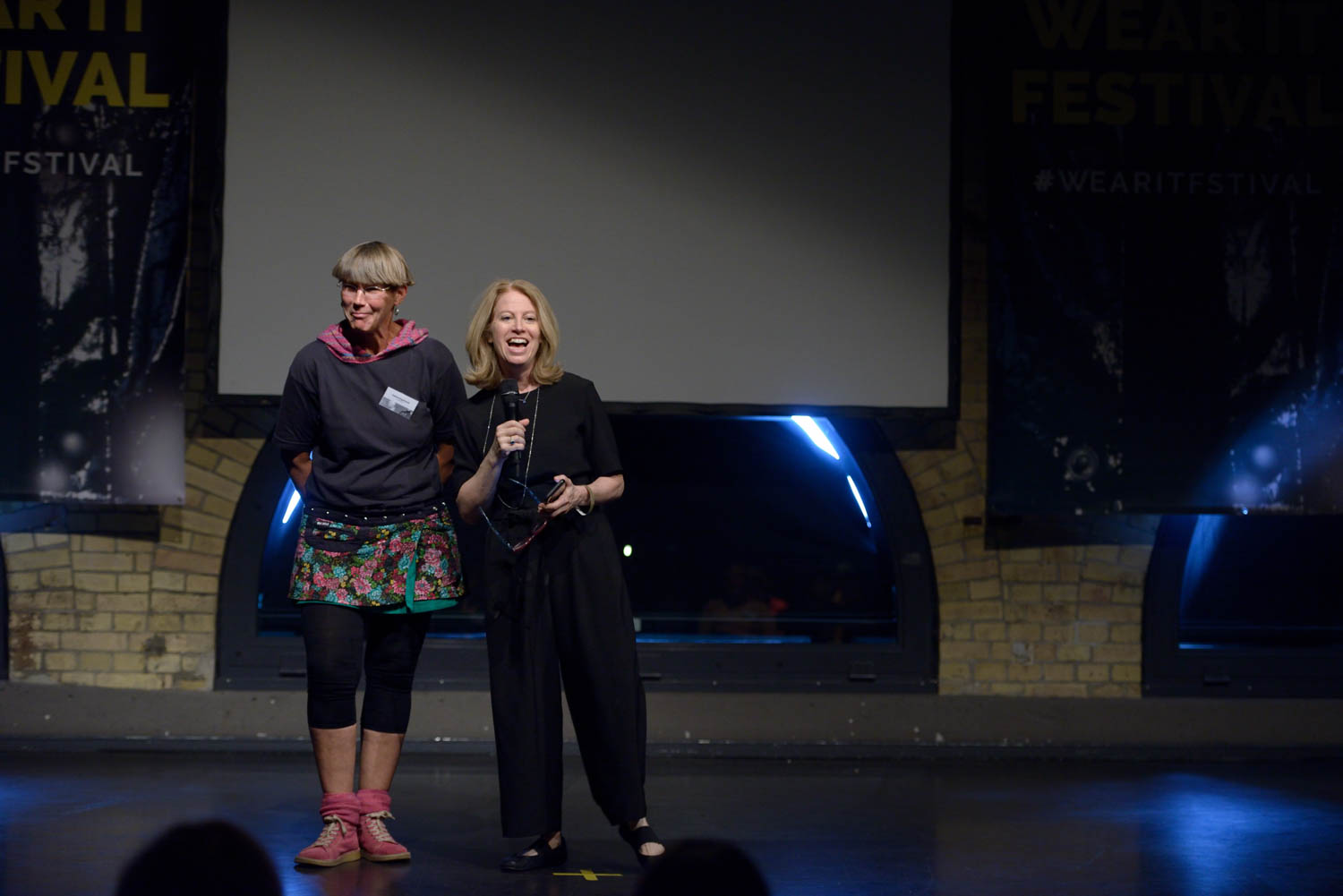 Women in Tech - Ignite Talks with Sabine Engelhardt (Daimler AG) and Susan Danziger (Ziggeo) at the Wear It Festival - The Conference on Wearables, fashion tech, smart clothing and consumer innovation on 19-20 June 2018 at the Kulturbrauerei Berlin - (c) Wear It Berlin / Michael Wittig, Berlin