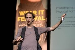 DO JUST ONE THING: The Power of Purpose-Built Technology by Justin Lange (LYNQ) at the Wear It Festival - The Conference on Wearables, fashion tech, smart clothing and consumer innovation on 19-20 June 2018 at the Kulturbrauerei Berlin - (c) Wear It Berlin / Michael Wittig, Berlin