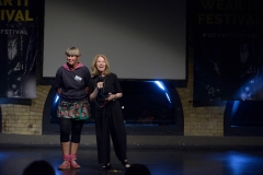 Women in Tech - Ignite Talks with Sabine Engelhardt (Daimler AG) and Susan Danziger (Ziggeo) at the Wear It Festival - The Conference on Wearables, fashion tech, smart clothing and consumer innovation on 19-20 June 2018 at the Kulturbrauerei Berlin - (c) Wear It Berlin / Michael Wittig, Berlin