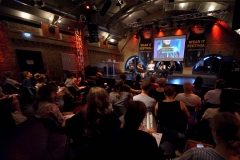Panel discussion hosted by WEAR Sustain Project Teams with Jacob Skinner (Thrive Wearables),  Yulia Silina, Ivan Parati, Elizabeth Bigger and Rachel Freireat the Wear It Festival - The Conference on Wearables, fashion tech, smart clothing and consumer innovation on 19-20 June 2018 at the Kulturbrauerei Berlin - (c) Wear It Berlin / Michael Wittig, Berlin