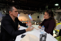 Mentoring Session with Ricardo J. Mendez(SAMSUNG NEXT) at the Wear It Festival - The Conference on Wearables, fashion tech, smart clothing and consumer innovation on 19-20 June 2018 at the Kulturbrauerei Berlin - (c) Wear It Berlin / Michael Wittig, Berlin