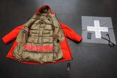Smart heatable Jacket by Strellson, demo by Veronik Haerdl at Wear It Festival - The Conference on Wearables, fashion tech, smart clothing and consumer innovation on 19-20 June 2018 at the Kulturbrauerei Berlin - (c) Wear It Berlin / Michael Wittig, Berlin