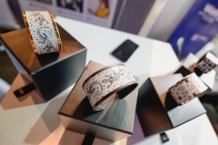 L!IBER8 jewellery (LIBERATE TECHNOLOGY) Wear It Festival - The Conference on Wearables, fashion tech, smart clothing and consumer innovation on 19-20 June 2018 at the Kulturbrauerei Berlin - (c) Wear It Berlin / Michael Wittig, Berlin